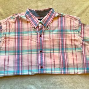 New Land’s End Men’s Button down short sleeve shirt